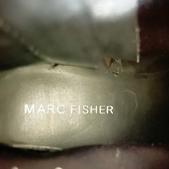 Marc Fisher NWOB Leave2 Block Heel Stretch Animal Print Bootie 7.5 - Picture 4 of 5